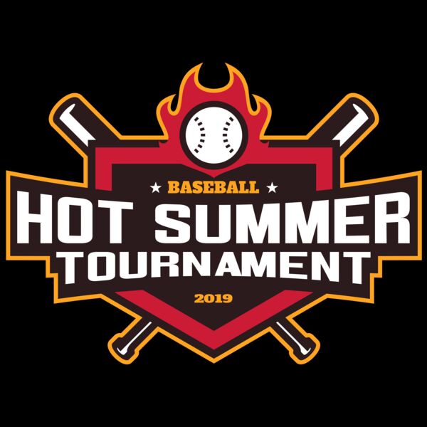 Hot Summer Tournament Baseball logo 01 Thumbnail