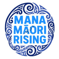Mana Māori Rising Blue - Kid's Tee Design