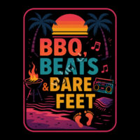BBQ, Beats & Bare Feet - Youth Tee Design