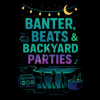 Banter, Beats & Backyard Parties - Kid's Tee Design