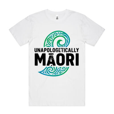 Unapologetically Maori - Men's Block Tee Thumbnail
