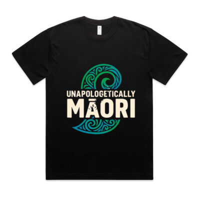 Unapologetically Maori - Men's Oversized Thumbnail