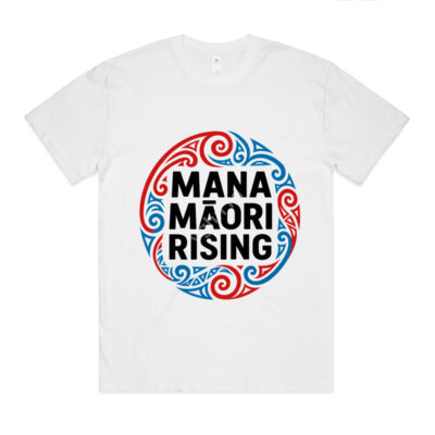 Mana Māori Rising - Men's Oversized Thumbnail
