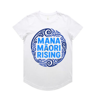 Mana Māori Rising Blue - Women's Curve Thumbnail