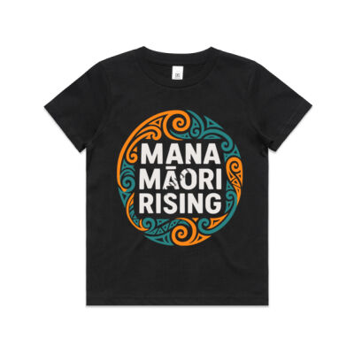 Mana Māori Rising Light – Youth Tee Thumbnail