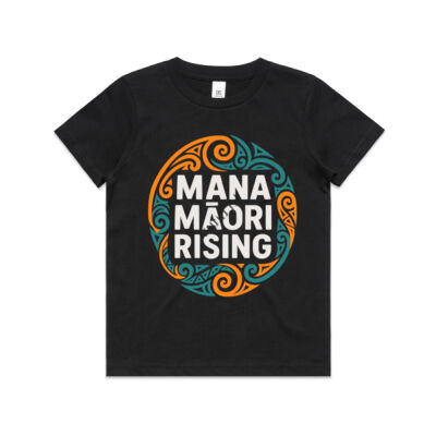 Mana Māori Rising Light – Kid's Tee Thumbnail