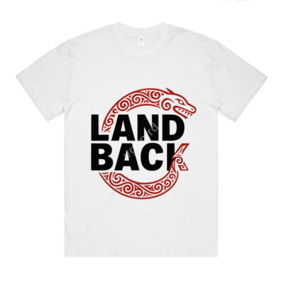 Land Back - Men's Oversized Tee Thumbnail