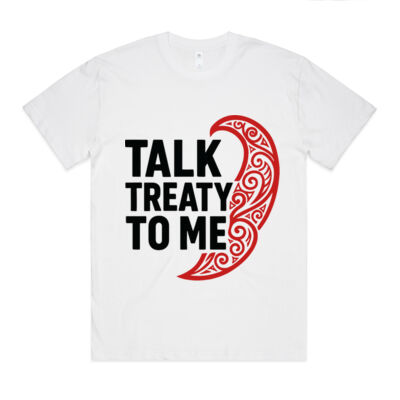 Talk Treaty To Me – Men's Oversized Tee Thumbnail