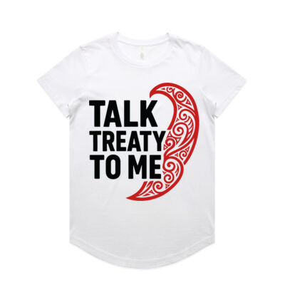 Talk Treaty To Me – Women's Curve Tee Thumbnail