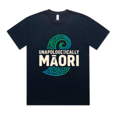 Unapologetically Maori - Men's Oversized Tee Thumbnail