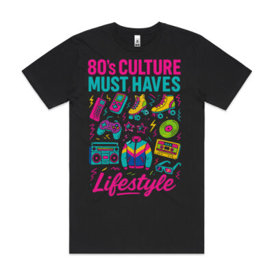 80's - Men's Block Tee Thumbnail