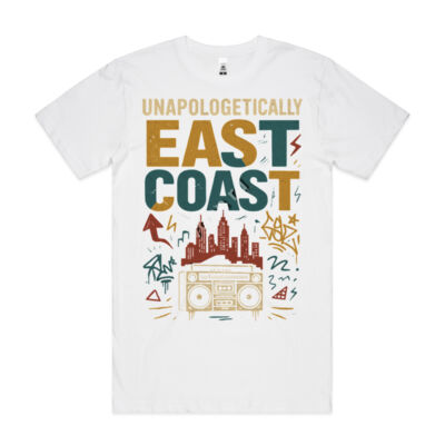 East Coast - Men's Block Tee Thumbnail