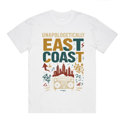 East Coast - Men's Oversized Tee Thumbnail