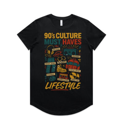 90's - Women's Curve Tee Thumbnail