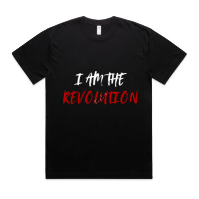 I Am....The Revolution - Men's Oversized Tee Thumbnail