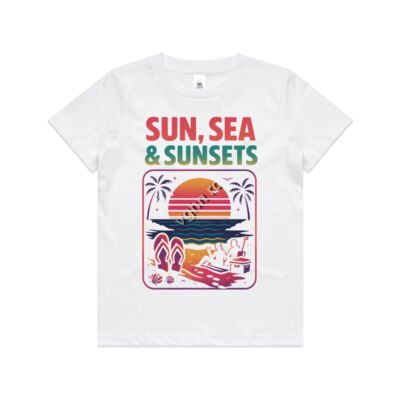 Sun, Sea & Sunsets - Youth Tee Thumbnail