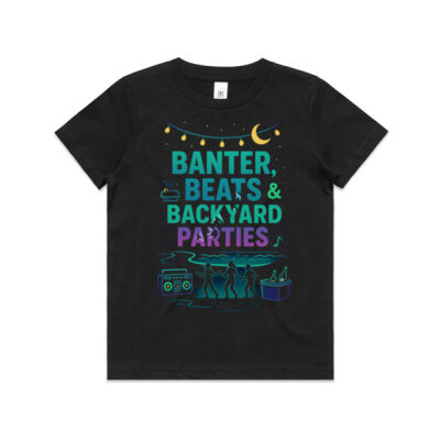 Banter, Beats & Backyard Parties - Kid's Tee Thumbnail