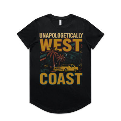 Unapologetically West Coast - Women's Curve Tee Thumbnail