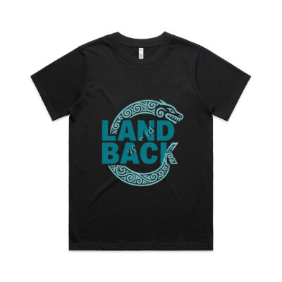 Land Back Teal - Women's Classic Tee Thumbnail