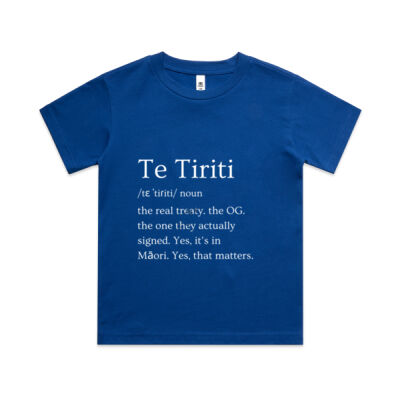 Youth Classic Tee – Te Tiriti Thumbnail