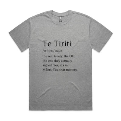 Men's Heavy Tee – Te Tiriti Thumbnail