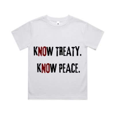Youth Classic Tee – Know Treaty. Know Peace. Thumbnail