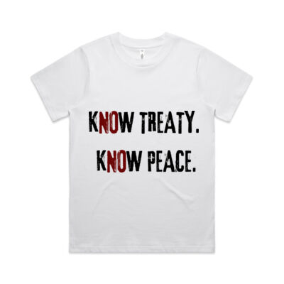 Women's Classic Tee – Know Treaty. Know Peace.  Thumbnail