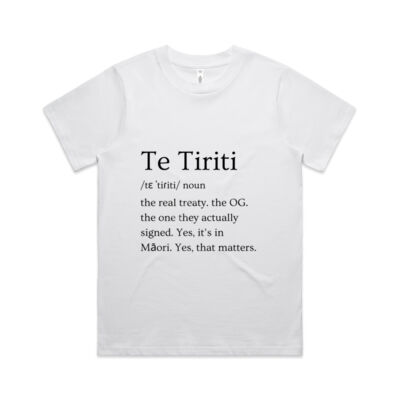 Women's Classic Tee – Te Tiriti Thumbnail